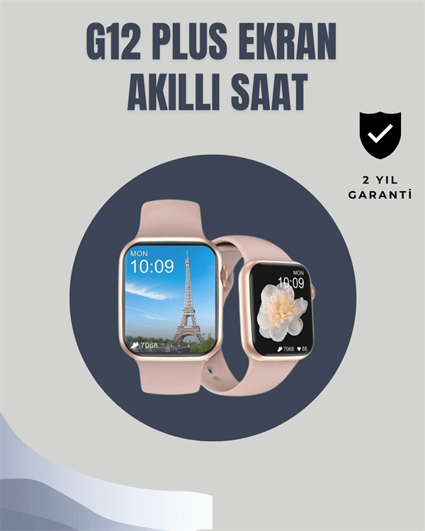 Su Geçirmez Akıllı Saat – 300 mAh Batarya, Sesli Arama, Uyku & Adım Takibi - Lisinya