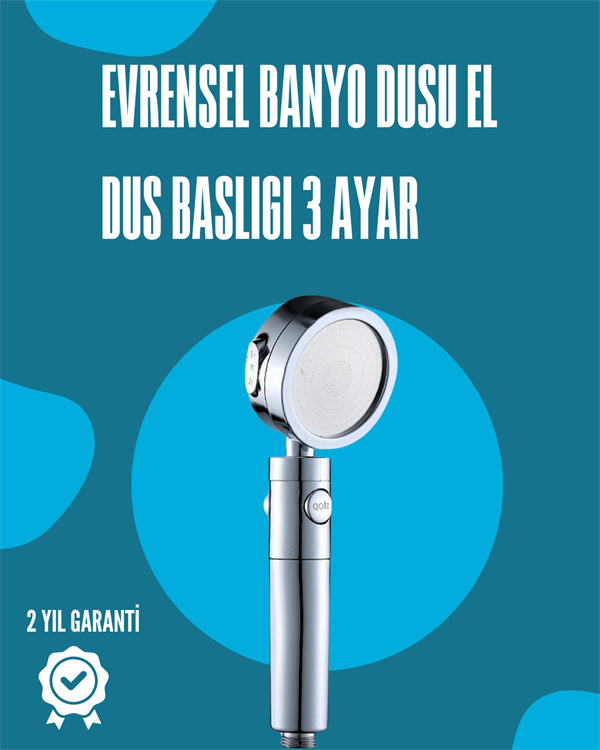 Su Tasarruflu ve Kolay Kurulumlu El Duş Başlığı – Yüksek Performans - Lisinya