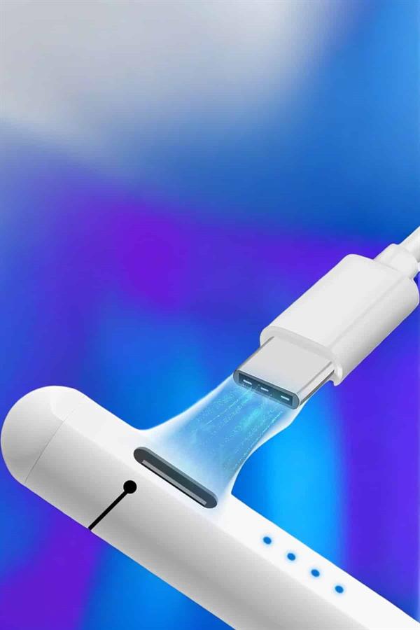 Tablet Kalemi Stylus Pen Dokunmatik Kalem Android Ve İOS Uyumlu Şarjlı - Lisinya