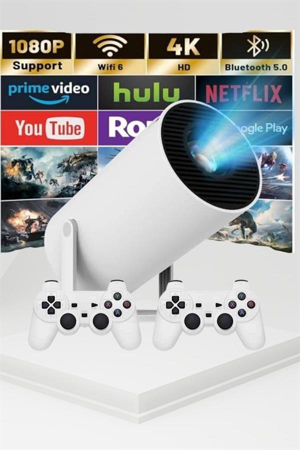 Taşınabilir Android Projeksiyon Ayaklı Çift Kollu 4K Çözünürlüklü Sinema Projeksiyonu - Lisinya