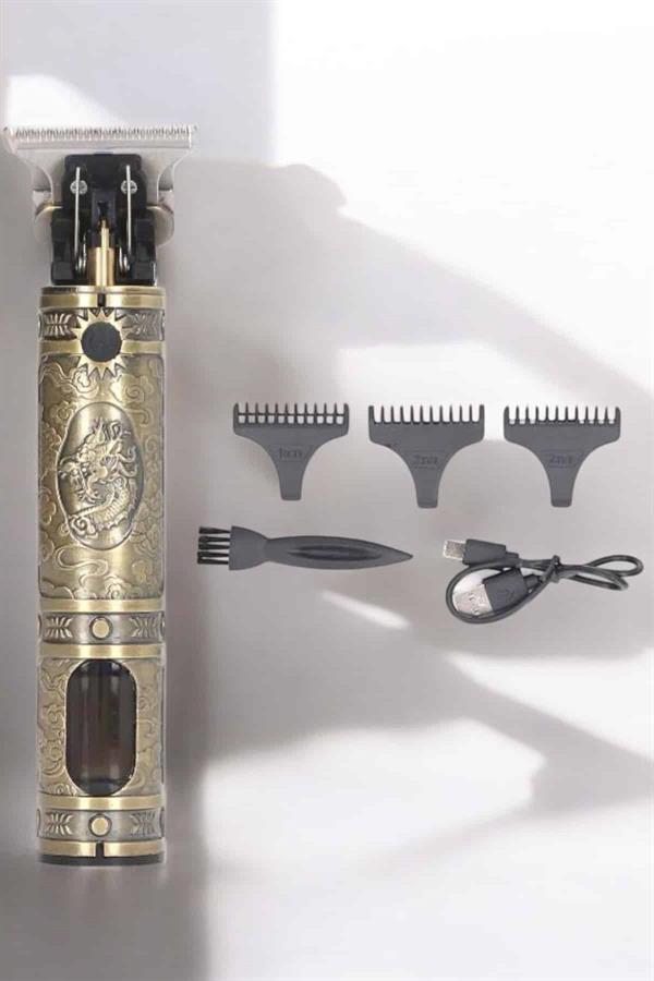 Tıraş Makinesi Çizik Tıraş Paslanmaz Çelik Uzun Ömürlü Şarjlı - Lisinya