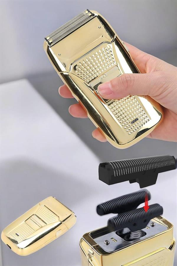 Tıraş Makinesi Paslanmaz Çelik Şarjlı Taşınabilir - Lisinya