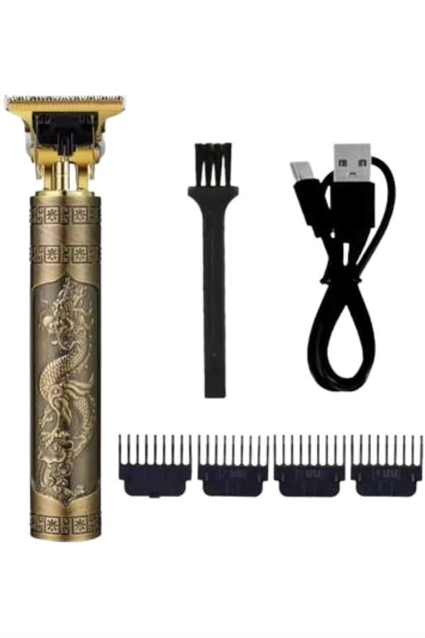 Tıraş Makinesi Şarjlı Çizik Tıraş Paslanmaz Çelik Bıçaklı 4 Taraklı - Lisinya