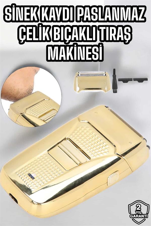 Tıraş Makinesi Sinek Kaydı Saç Sakal ve Vücut Tıraşına Uygun - Lisinya