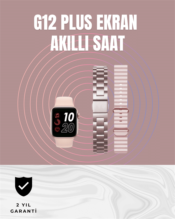 Titreşimli Bildirimli Akıllı Saat – Nabız, GPS, Spor Modları, Telefon Eşleştirme Özellikli - Lisinya