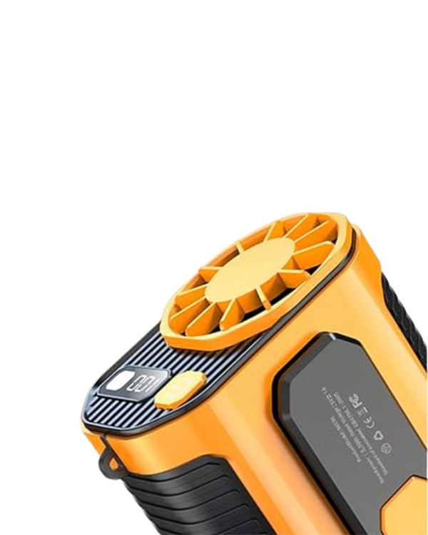 Yüksek Hızlı Mini Klima Fan – 11 m/s Rüzgar Gücü, 100 Hız Ayarı - Lisinya