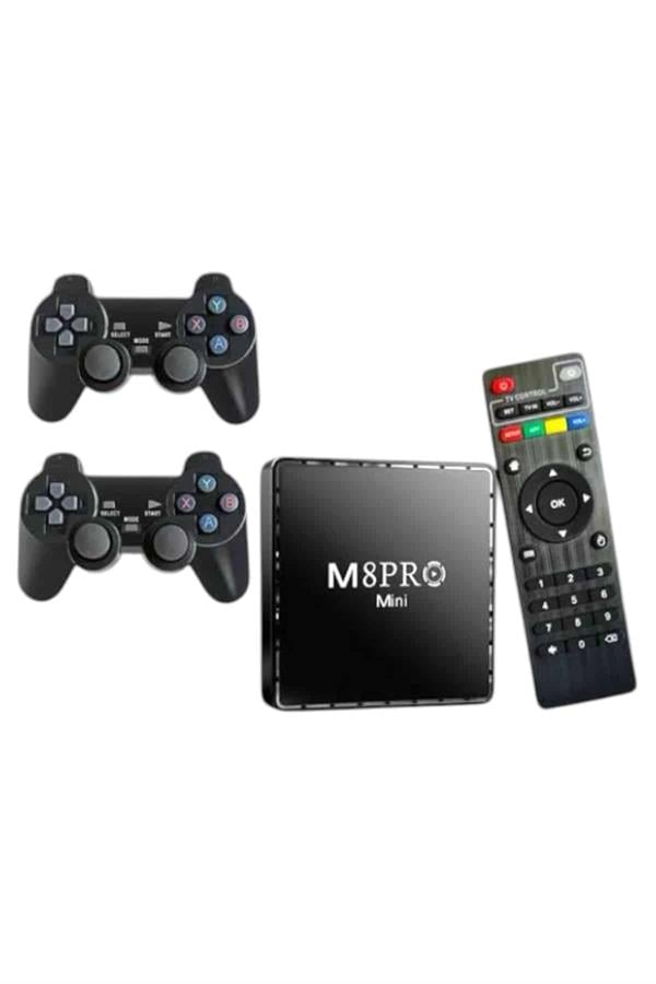 TV Game Box Netflix Youtube 1000 Oyunlu Android Oyun Konsolu Kumandalı - Lisinya