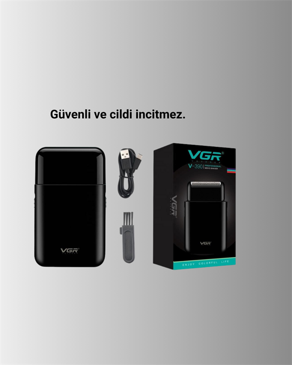 USB Şarjlı Traş Makinesi – Piston + Ağ Başlık, 600 mAh Batarya - Lisinya