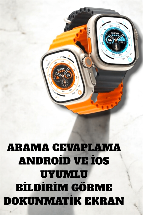 Uyku ve Nabız Takipli, Wireless Şarjlı Akıllı Saat Android ve iOS Uyumlu - Lisinya