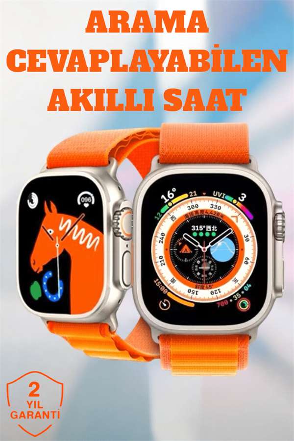 Uyku ve Nabız Takipli, Wireless Şarjlı Akıllı Saat Android ve iOS Uyumlu - Lisinya