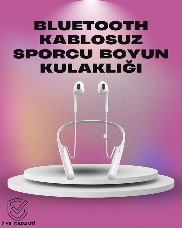 Uzun Pil Ömürlü Kablosuz Kulaklık – Boyun Askılı, 100 Saat Kullanım - Lisinya