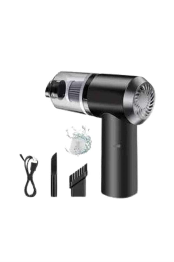 Vakumlu Süpürge Şarjlı Elektrikli Mini Taşınabilir Uzun Ömürlü Hazneli - Lisinya