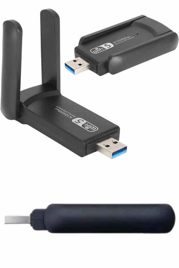 Wifi Alıcı Dual Band Usb 3.0 Adaptör Kablosuz Windows 7/8/10/11 - Lisinya Wifi Alıcı Dual Band Usb 3.0 Adaptör Kablosuz Windows 7/8/10/11 - Lisinya