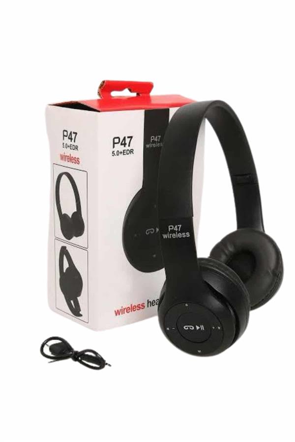 Wireless 5.0 Bluetooth Kablosuz Kulaklık ANC Özellikli Kulak Üstü Ayarlanabilir - Lisinya