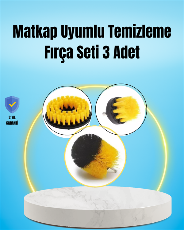 Yağ, Kir ve Pas Temizliği İçin Güçlü Naylon Kıllı Temizlik Fırçası - Lisinya