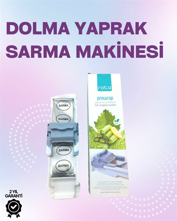 Yaprak Sarma Makinesi – Üzüm, Lahana ve Pazı İçin Otomatik Sarım Kolaylığı. - Lisinya