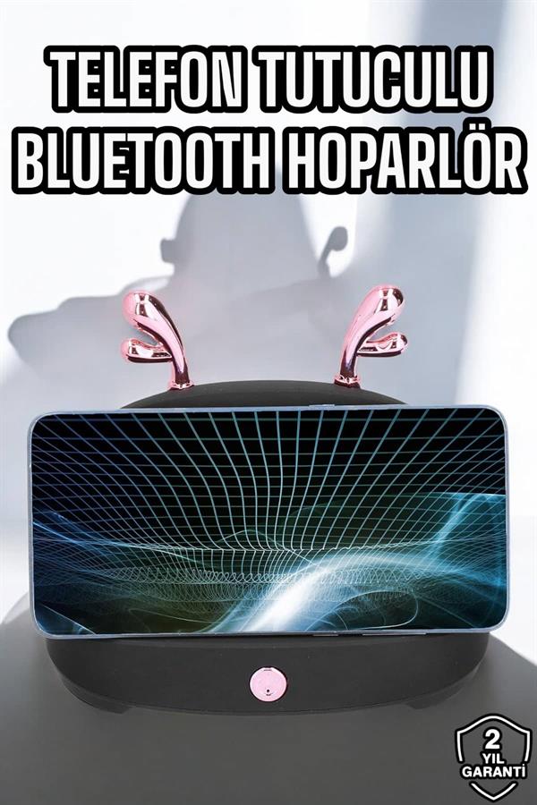 Yeni Nesil Akıllı Hoparlör Telefon Tutacağı Uzun Pil Ömrü Yüksek Ses Kaliteli - Lisinya