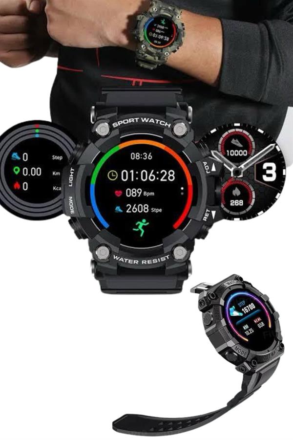 Yeni Nesil Akıllı Saat Bluetooth Bağlantılı Android ve İOS Uyumlu - Lisinya