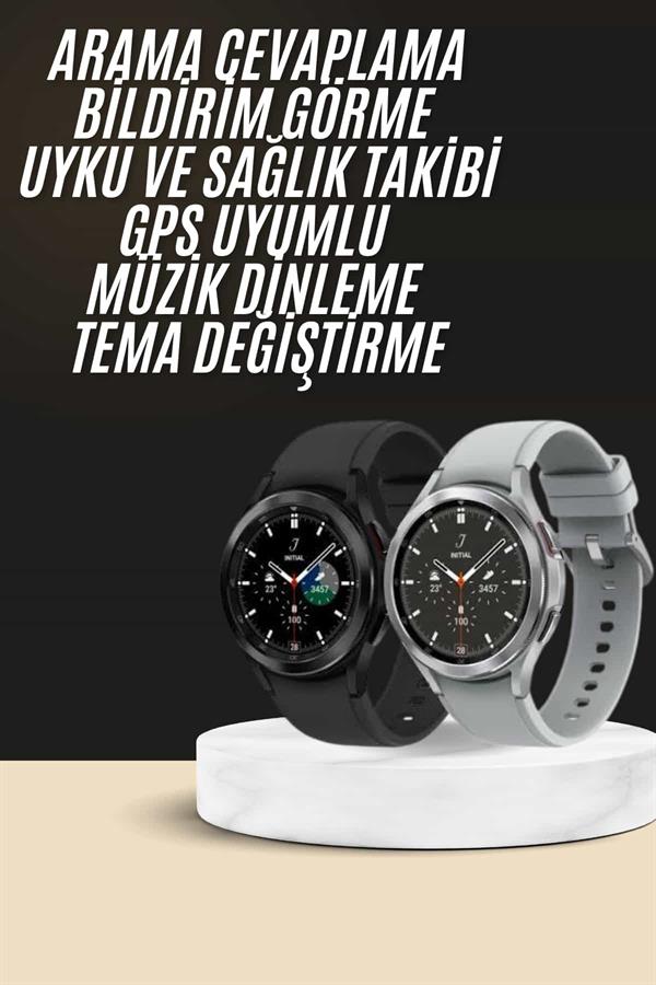 Yeni Nesil Akıllı Saat Çağrı Cevaplayabilen Plastik 47 Mm Uyumlu Kordon - Lisinya
