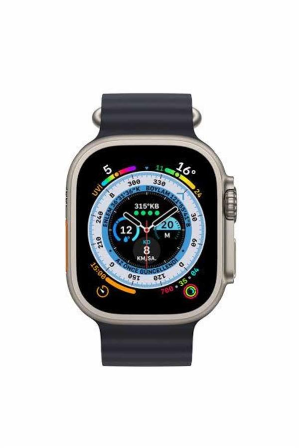 Yeni Nesil Akıllı Saat Müzik Dinleme Bildirim Görme Sesli Asistan Desteği - Lisinya