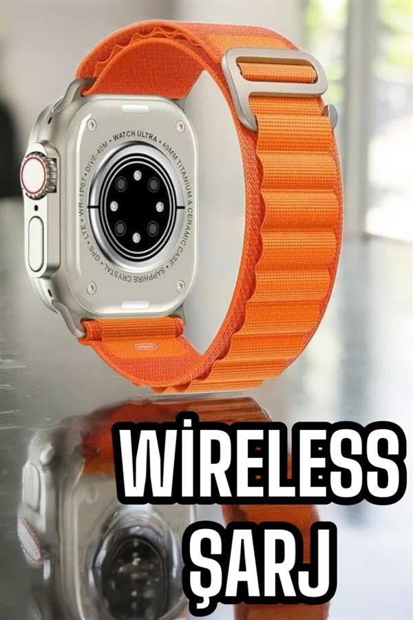 Yeni Nesil Akıllı Saat Nabız Ölçer Sağlık Ölçer ve Kalori Ölçer Uyku Takibi NFC Özelliği - Lisinya