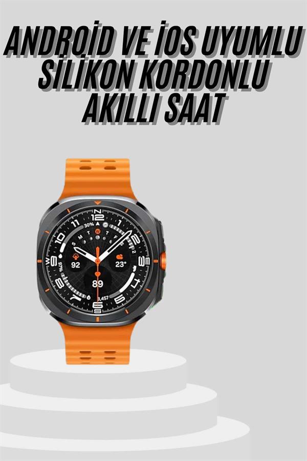 Yeni Nesil Çağrı Cevaplayabilen 47 MM Titreşimli Çok Fonksiyonlu Akıllı Saat - Lisinya