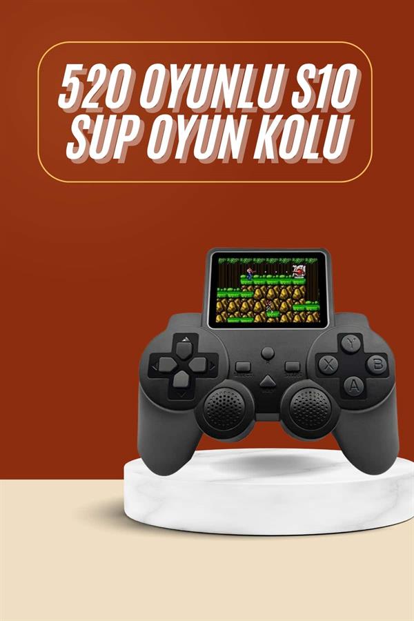 Yeni Nesil Mini Atari 520 Retro Oyunlu S10 El Atarisi Video Oyun Konsolu - Lisinya