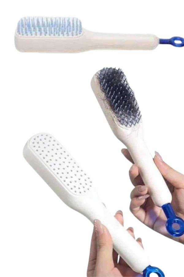 Yeni Nesil Saç Fırçası Saç Derisini Ölü Derilerinden Arındırır Kolay Temizlenen - Lisinya
