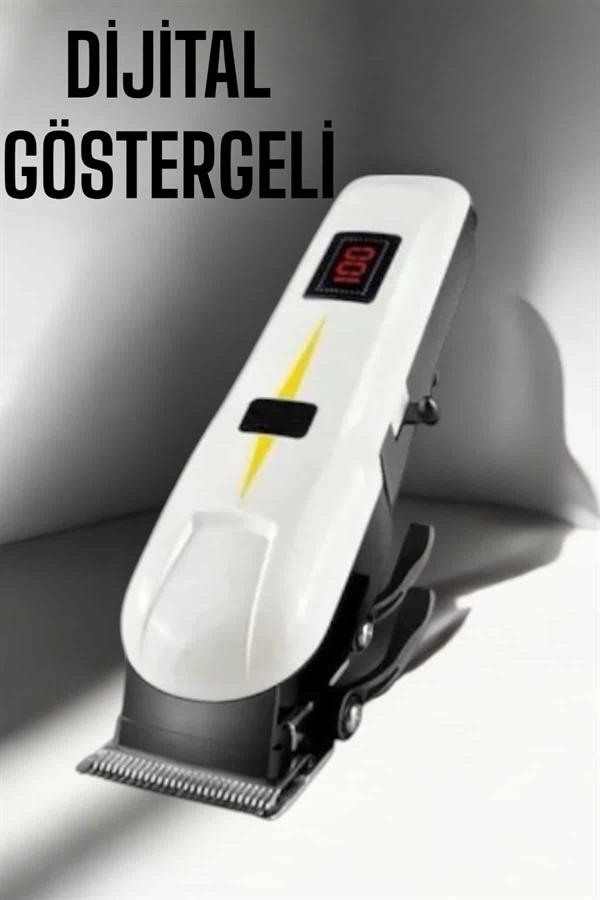 Yeni Nesil Tıraş Makinesi Uzun Şarjlı Paslanmaz Çelik Bıçaklı - Lisinya