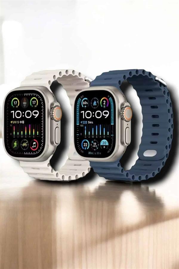 Yeni Nesil Ultra Akıllı Saat Titreşimli, Uyku & Sağlık Takibi, Çift Kordon - Lisinya