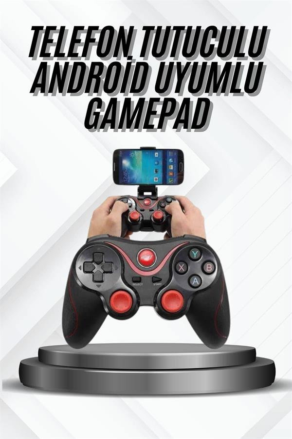 Yeni Nesil X3 Gamepad Android Uyumlu Telefon Tutucu Özellikli Joystick - Lisinya