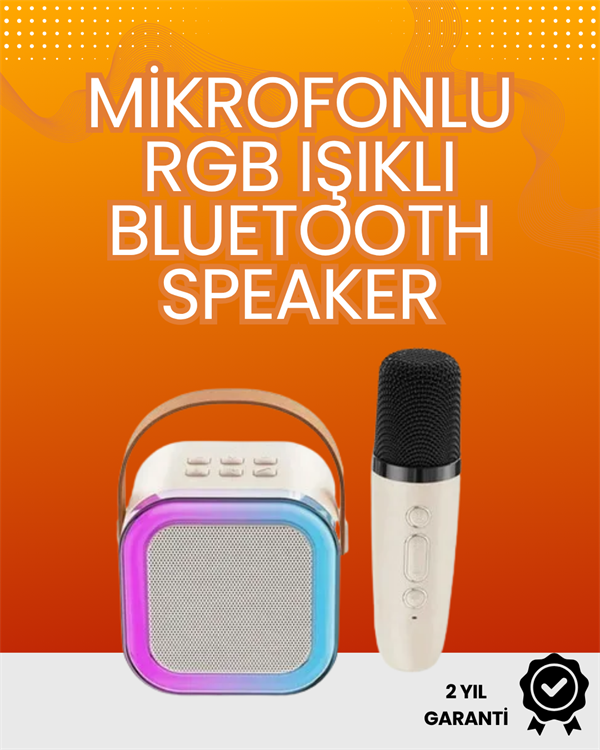 Yüksek Performanslı Kablosuz Karaoke Hoparlör - Lisinya