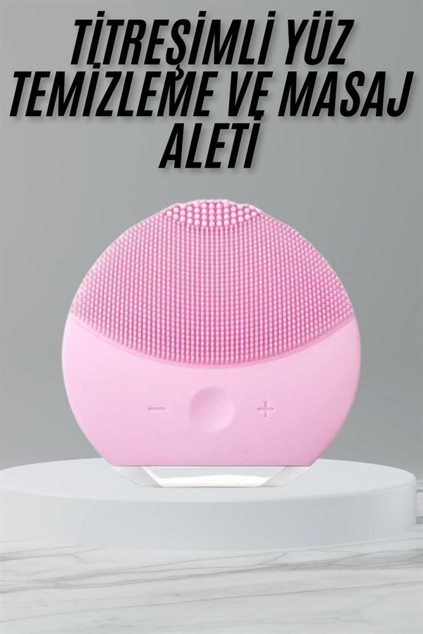 Yüz Makyaj Temizleme Cihazı Yüz Masaj Aleti Cilt Bakım Aleti - Lisinya