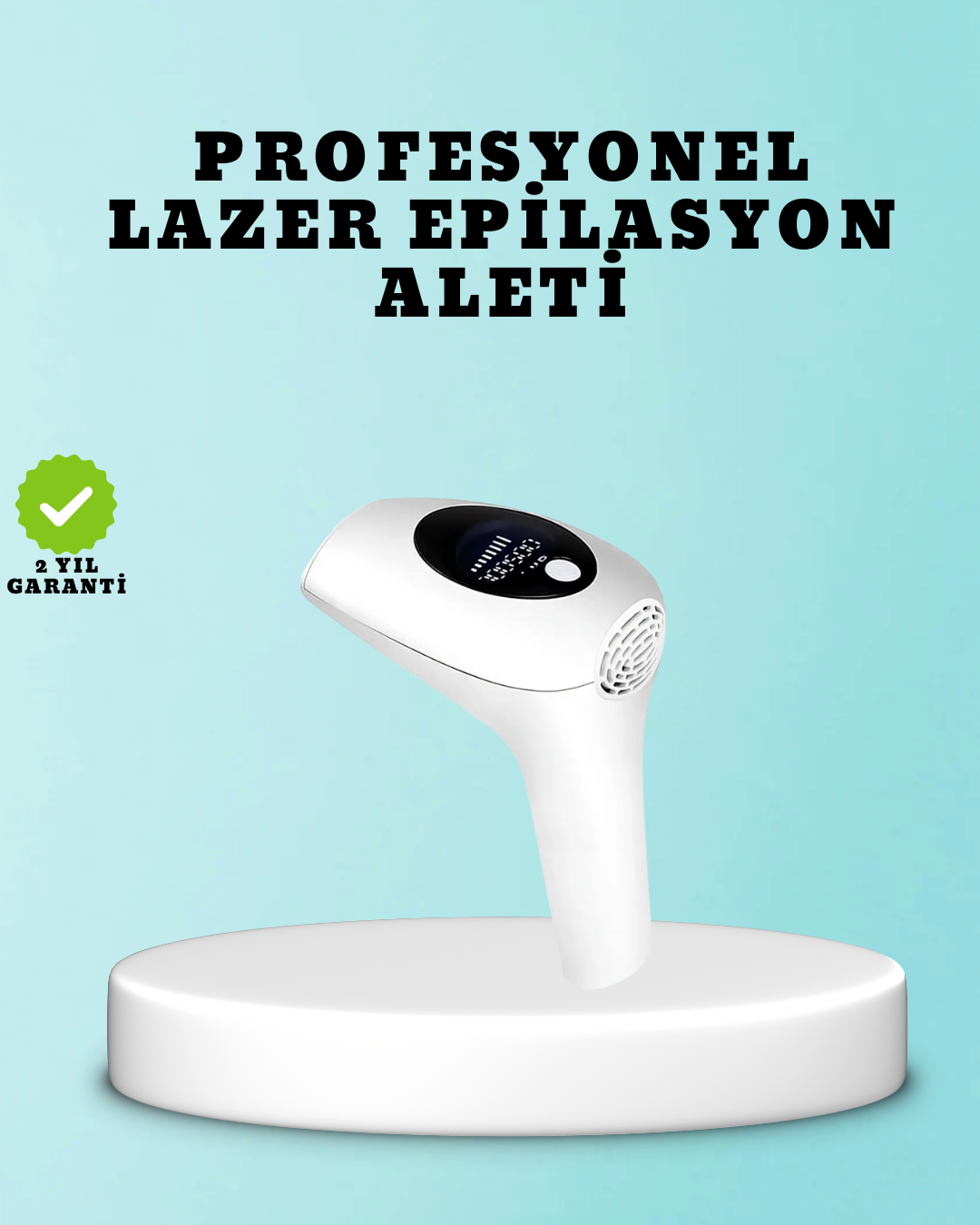 Hasuba IPL Lazer Epilasyon Cihazı HS-262 5 Enerji Kademeli - Lisinya