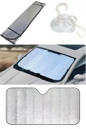 Araç Ön Cam Güneşlik UV ve Isı Koruma Katlanabilir Toyota Corolla Skoda Superb Dacia Duster Ford Focus - Lisinya Araç Ön Cam Güneşlik UV ve Isı Koruma Katlanabilir Toyota Corolla Skoda Superb Dacia Duster Ford Focus - Lisinya