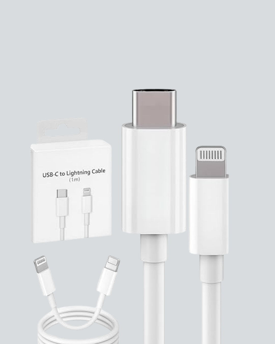 30W Type-C Lightning Hızlı Şarj Kablosu 1.2m iPhone Uyumlu - Lisinya