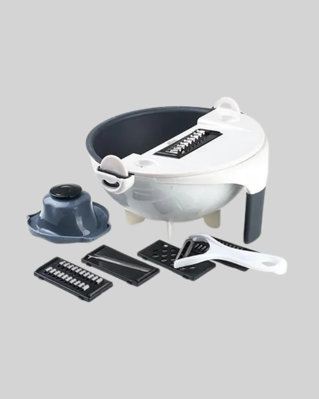 Mutfak İçin Pratik 5 Bıçaklı Rende ve Süzgeç Seti - Lisinya