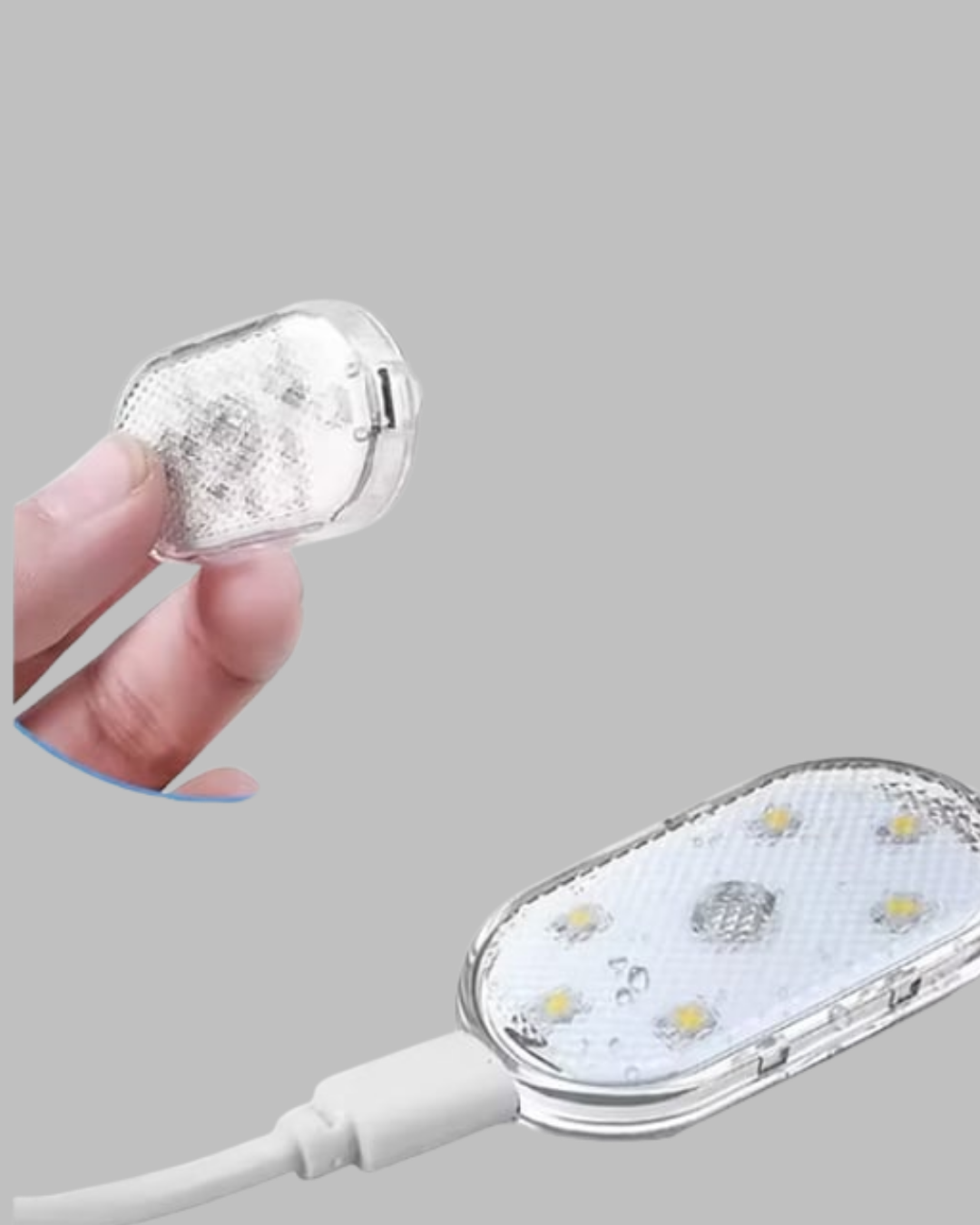 7 Renk Modlu Dokunmatik Sensörlü Mini LED Araç İçi Lamba - Lisinya