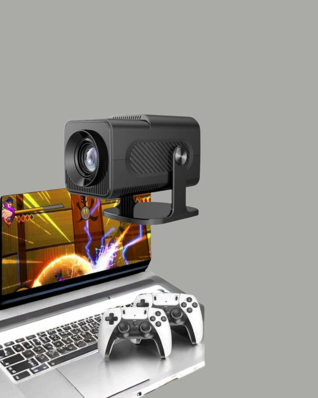 Taşınabilir Full HD Projektör - 1 GB RAM, 8 GB Hafıza - Lisinya