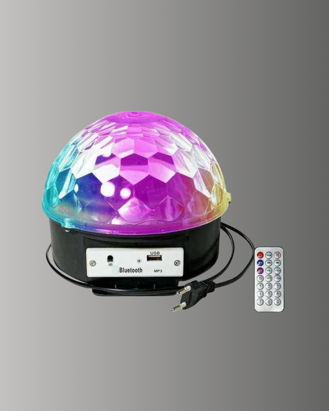 Taşınabilir RGB Disko Topu Bluetooth ve Uzaktan Kumanda Özellikli - Lisinya Taşınabilir RGB Disko Topu Bluetooth ve Uzaktan Kumanda Özellikli - Lisinya