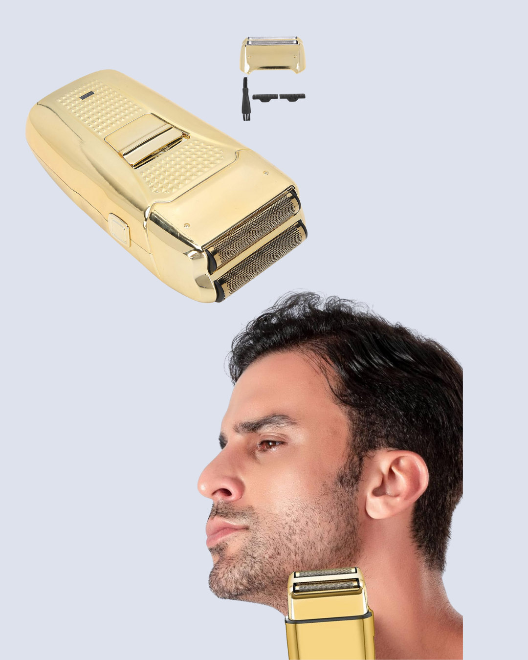 Güçlü Motorlu Kablolu Sakal ve Bıyık Tıraş Makinesi Çelik Bıçaklı - Lisinya