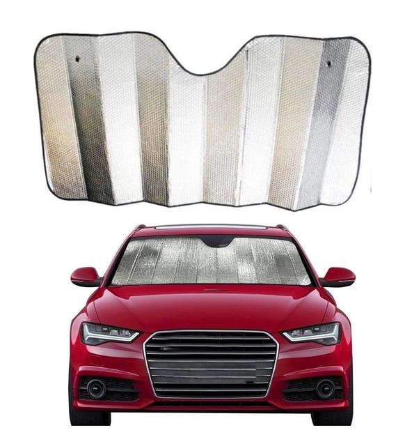 Araç Ön Cam Katlanabilir Güneşlik UV ve Isı Koruma Renault Megane Fiat Egea Hyundai i20 Opel Astra - Lisinya