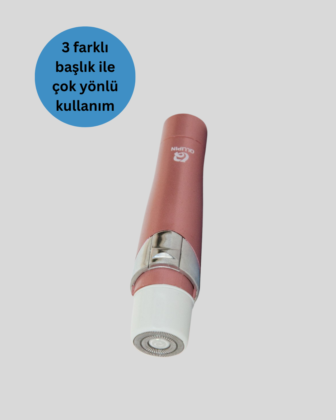 3 Başlıklı Kadın Yüz ve Vücut Tüy Temizleme Makinesi - Lisinya