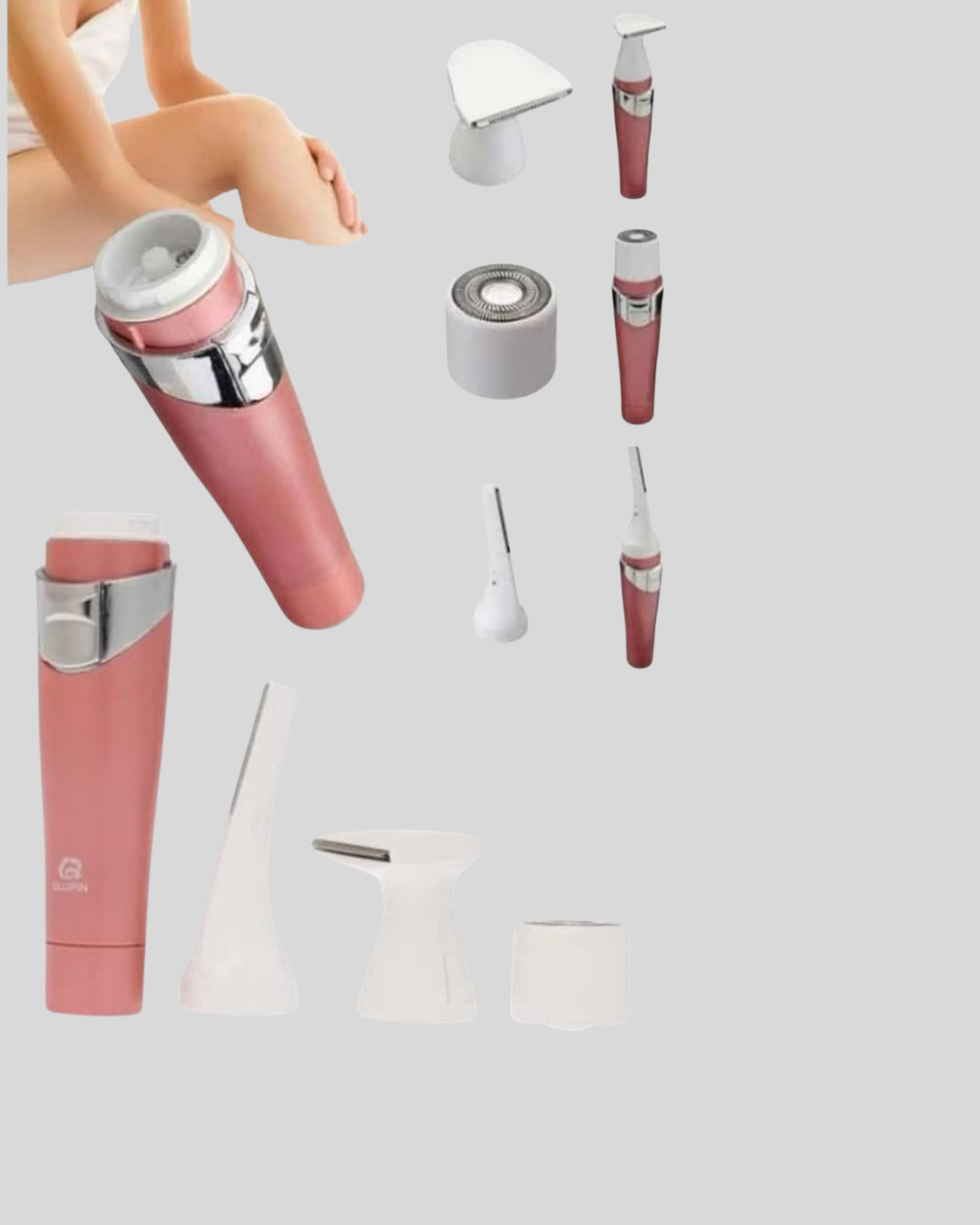 3 Başlıklı Kadın Yüz ve Vücut Tüy Temizleme Makinesi - Lisinya