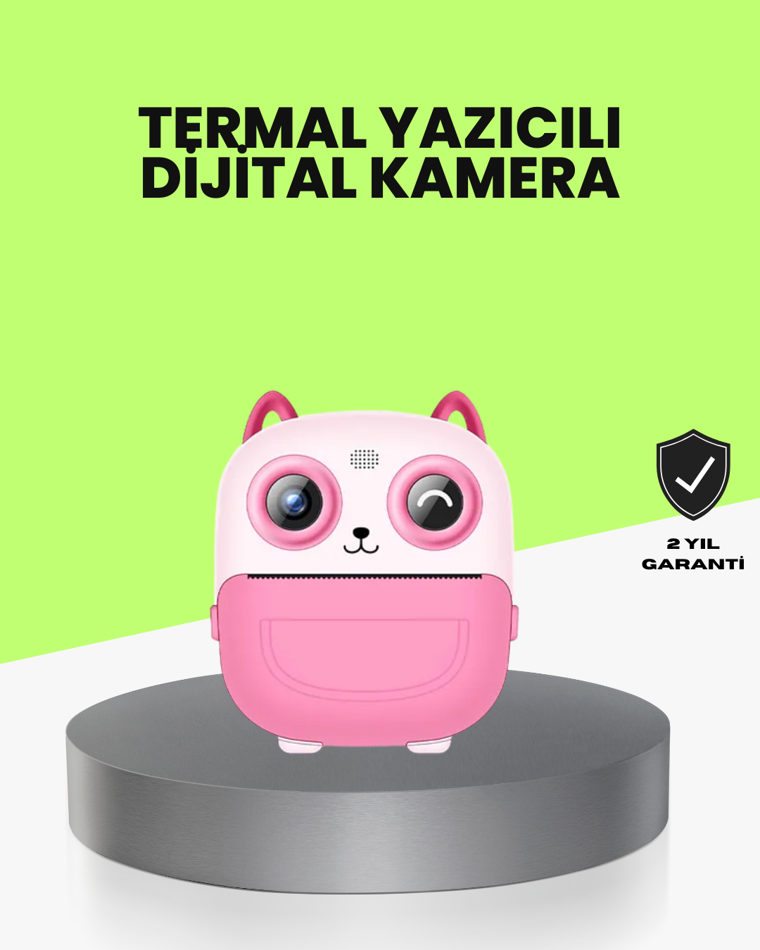 Termal Baskı Özellikli Çocuk Kamerası 1080P Video Destekli - Lisinya