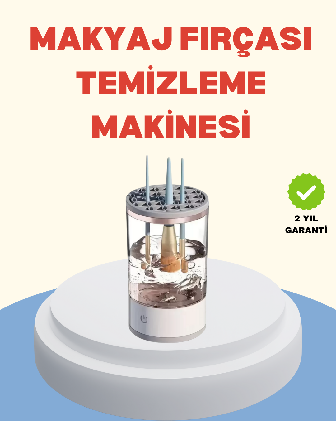 Profesyonel Makyaj Fırçası Temizleme ve Kurutma Makinesi - Lisinya Profesyonel Makyaj Fırçası Temizleme ve Kurutma Makinesi - Lisinya
