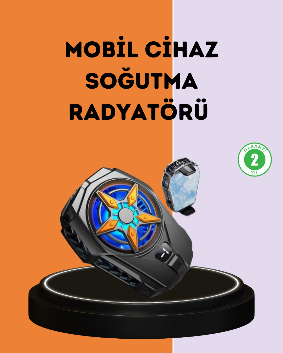 Evrensel Uyumlu Type-C Şarjlı Cep Telefonu Radyatörü - Lisinya Evrensel Uyumlu Type-C Şarjlı Cep Telefonu Radyatörü - Lisinya