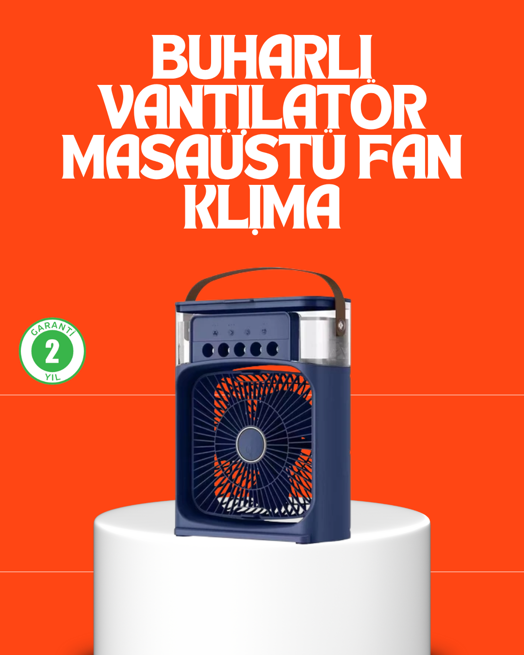 Ayarlanabilir Hız ve Yönlü Yüksek Performanslı Masaüstü Fan - Lisinya