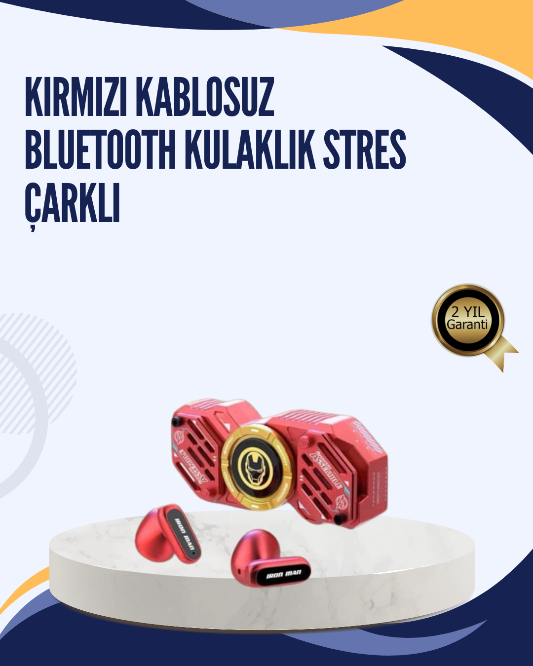 Orijinal 2025 Bluetooth Kulaklık Titreşim Uyarılı A Kalite Kablosuz - Lisinya