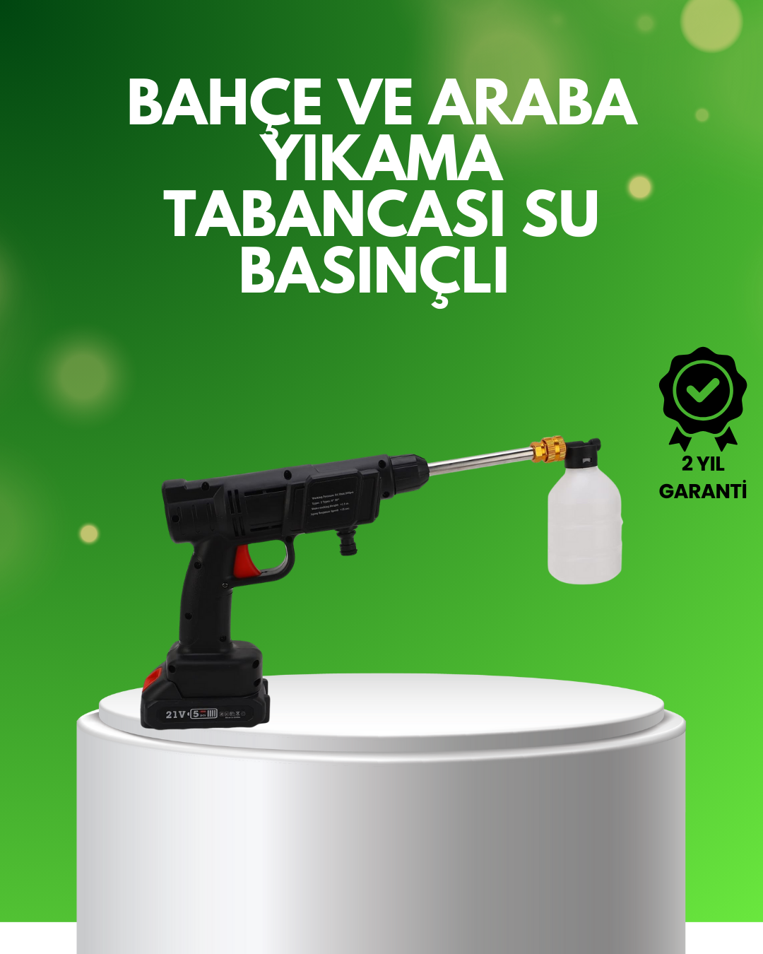 Orijinal 48V Şarjlı Basınçlı Temizlik Tabancası 2025 A Kalite Seri - Lisinya